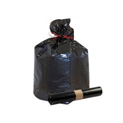 Sacs poubelles noirs super renforcés 130 L - 82x120 cm
