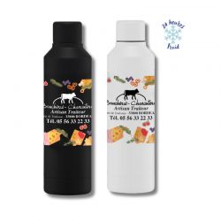 Gourde double paroi personnalisable - 0,5 L