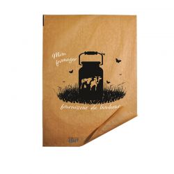 Papier alimentaire fromager thermokraft - motif Fromager bonheur Papier alimentaire fromager thermokraft - motif Fromager bonheur