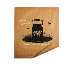 Papier alimentaire fromager thermokraft - motif Fromager bonheur Papier alimentaire fromager thermokraft - motif Fromager bonheur
