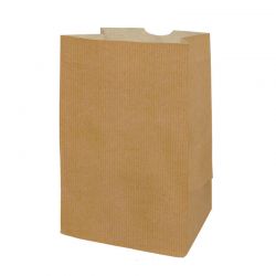 Sac alimentaire SOS kraft brun - 18x12x29 cm