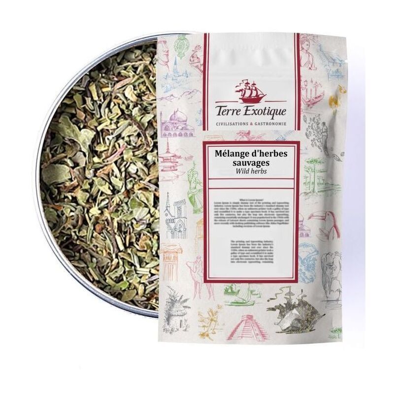 MÉLANGE D'HERBES SAUVAGES - 250g