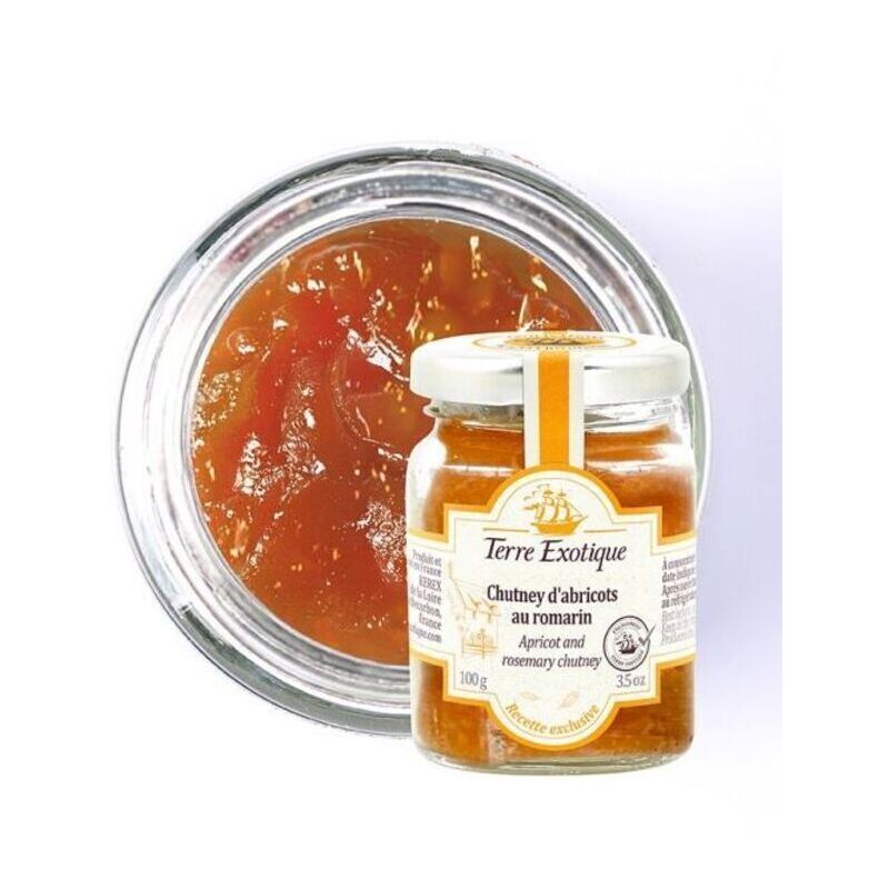 CHUTNEY D'ABRICOTS AU ROMARIN -(6x100g)