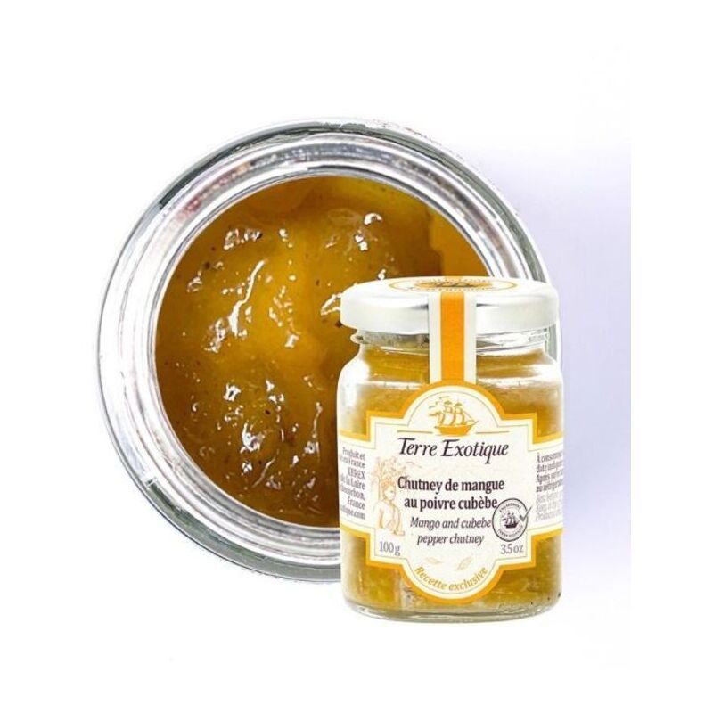 CHUTNEY DE MANGUE AU POIVRE CUBÈBE - (6x100g)