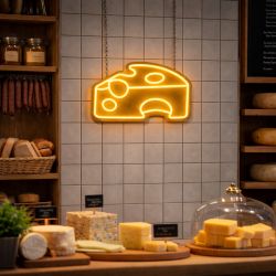 Neon Fromage Gruyère - 40x29cm