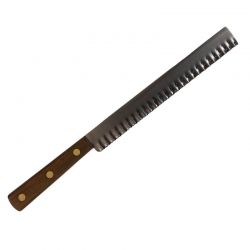 COUTEAU LAME ONDULE 25CM