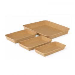 Plateau carton avec couvercle