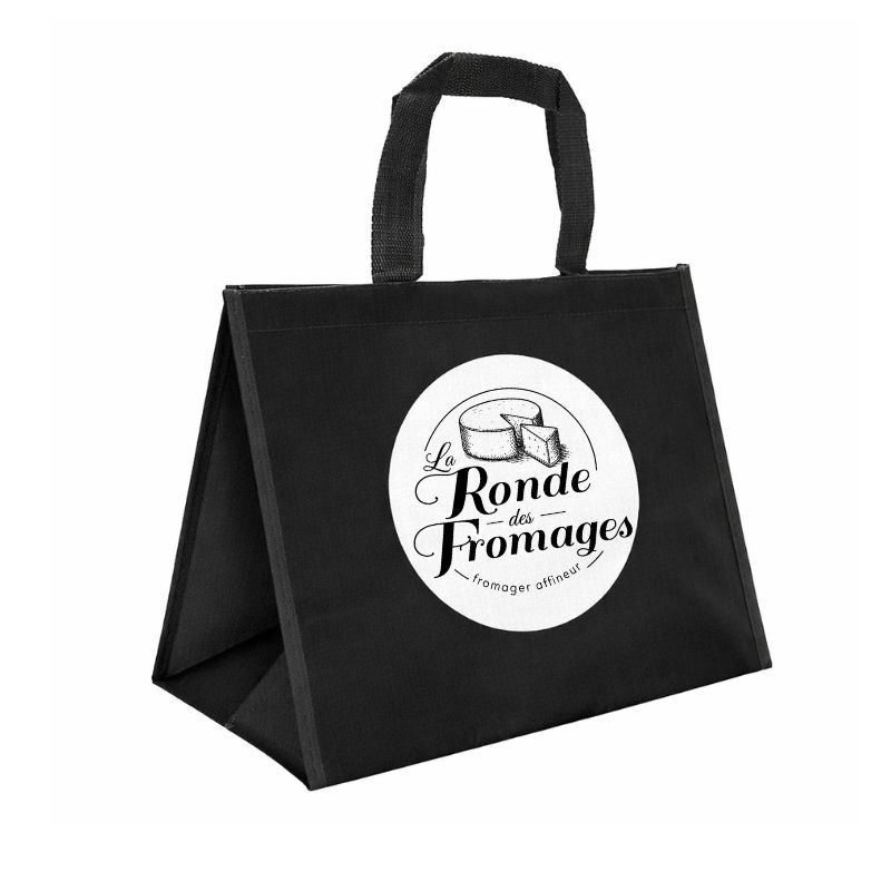 Sac cabas fromager en pp tissé - 36 x 20 x 27 cm - Existe en 3 couleurs