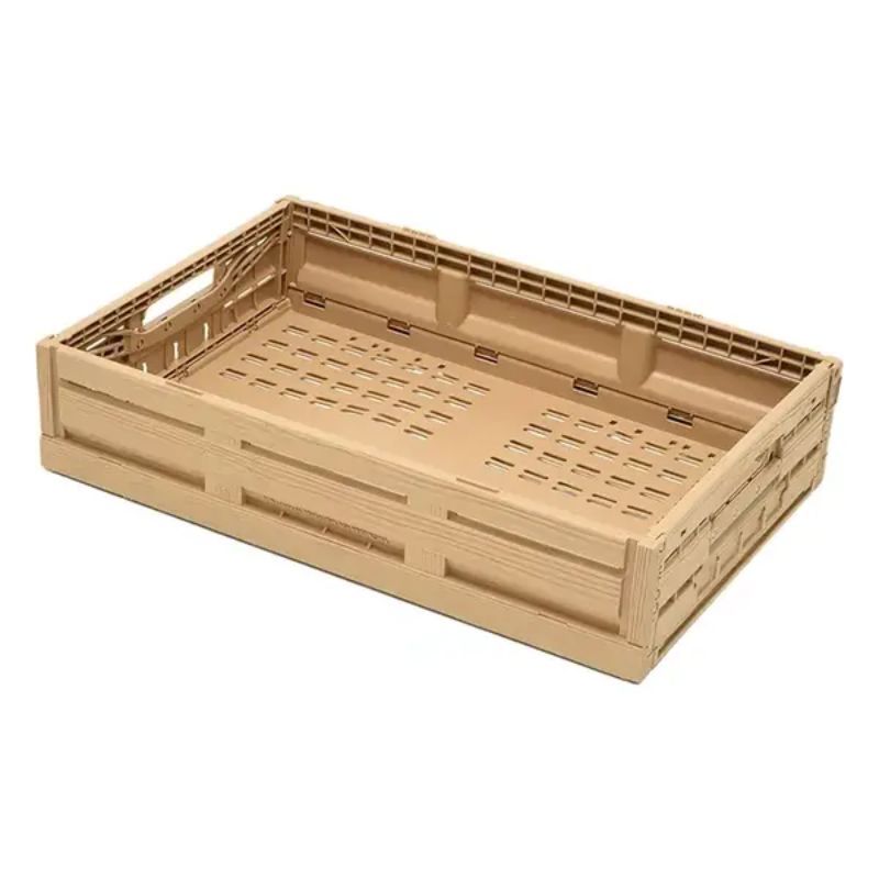 Cagette pliable aspect bois clair Cagette pliable aspect bois clair