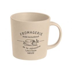 Tasse céramique crème