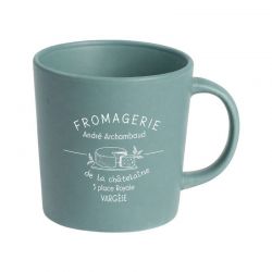Tasse céramique bleu gris