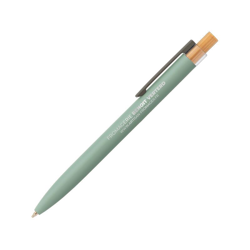 Stylo reborn aluminium sauge