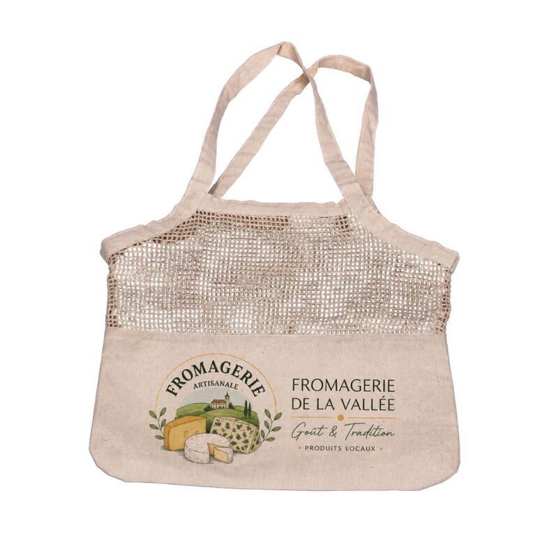 Sac coton naturel filet