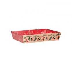 Corbeille en carton à garnir - motif Symphonie
