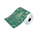 Bobine papier alimentaire Noël thermoscellable - Motif Hiver festif
