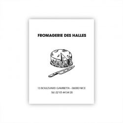 Feuille alimentaire thermosoudable - 50x65 cm - Personnalisable