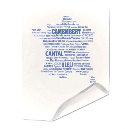 Papier Alimentaire Duplex Satiné Fond Rose - 10 Kg - Formats 25x32 à 50x65 Cm - Pour Boucherie, Fromagerie