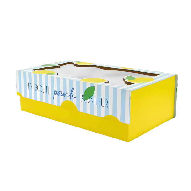 boite carton couvercle pvc