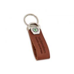 Porte-clés apple skin avec étiquette résine standard 619