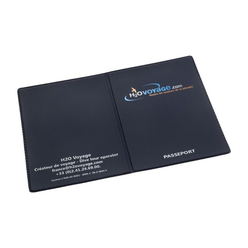 Couverture Passeport EUROPE PVC RECYCLABLE GOMME