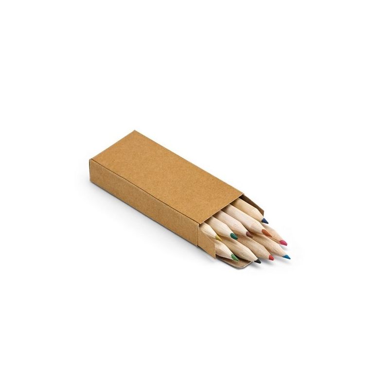 Crafti. Boîte avec 10 crayons de couleur