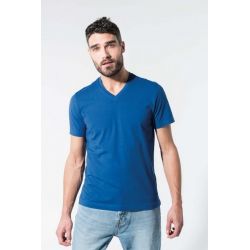 T-shirt coton Bio col V homme - Kariban