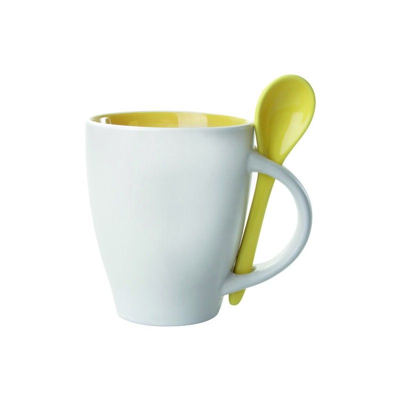 Mug en céramique blanche