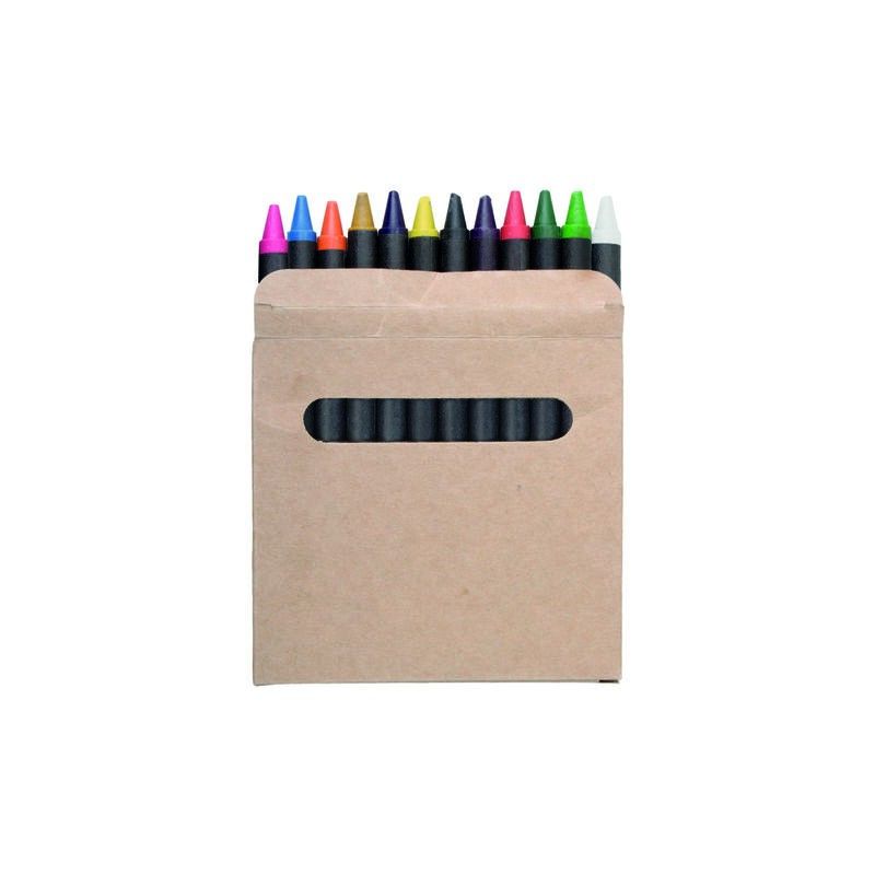 Set de 12 pastels de couleurs