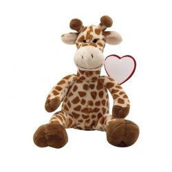 Girafe MAURICE avec cœur