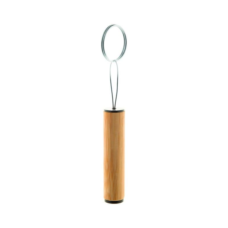 Mini lampe de poche en bambou