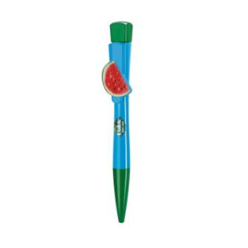 stylo bille clip fruits