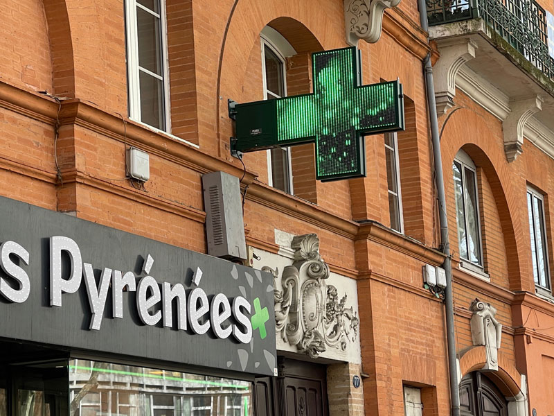 croix pharmacie verte