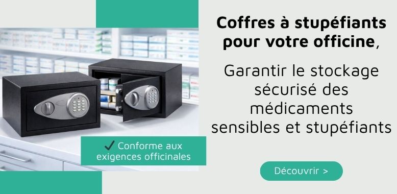 Coffre stup&eacute;fiant pharmacie
