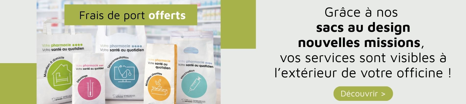 Sacs solaire pharmacie