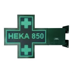 Croix verte de pharmacie 85x85cm HEKA fabrication française | Proébo Promoplast