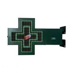 Croix de pharmacie led 70x70 cm - HEKA | Proébo Promoplast