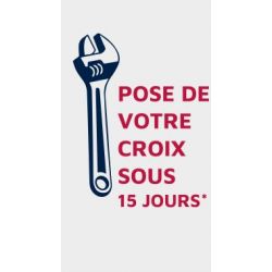 Pose de votre croix en 15 jours