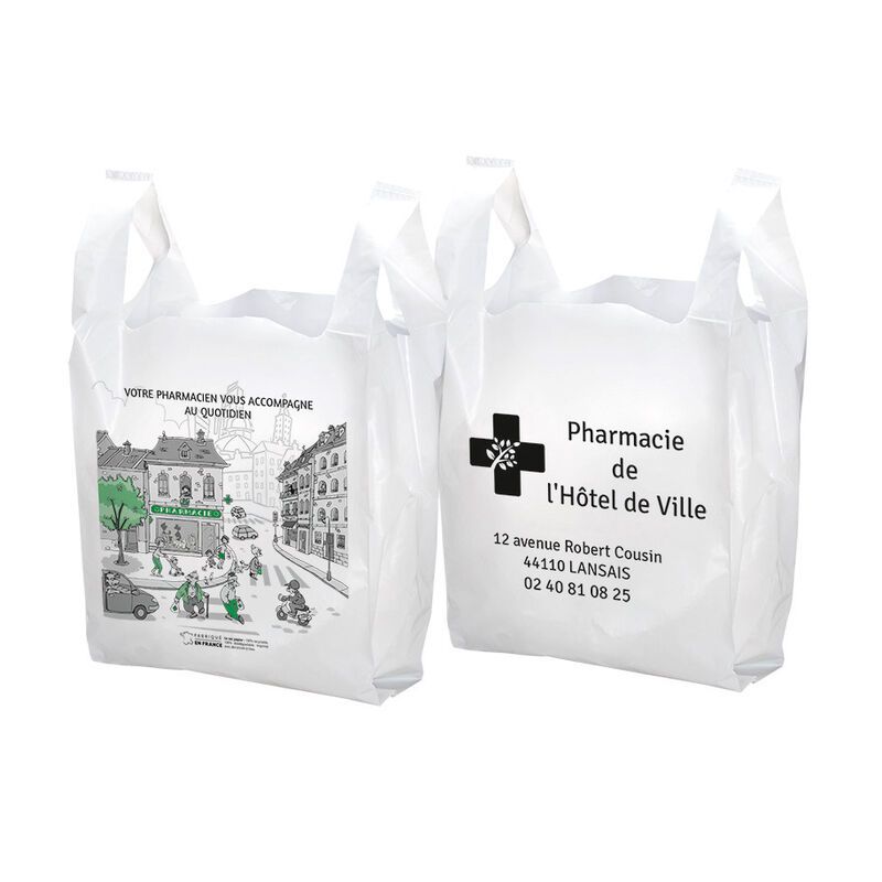 Sac bretelle pour pharmacie - personnalisable motif pharmacity | Proébo Promoplast