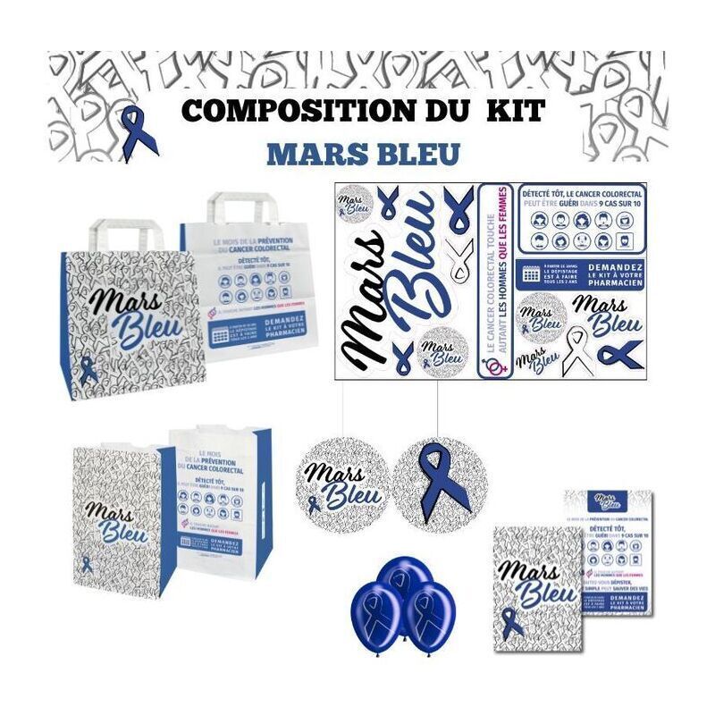 Kit de prévention Mars bleu