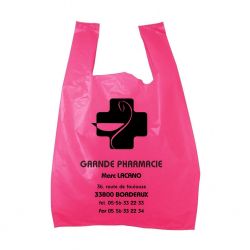 sac plastique pharmacie personnalisable