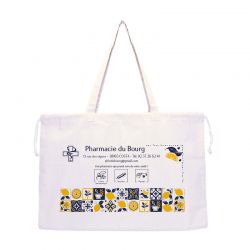 Sac en coton naturel - modèle Bahia Authentica Citron