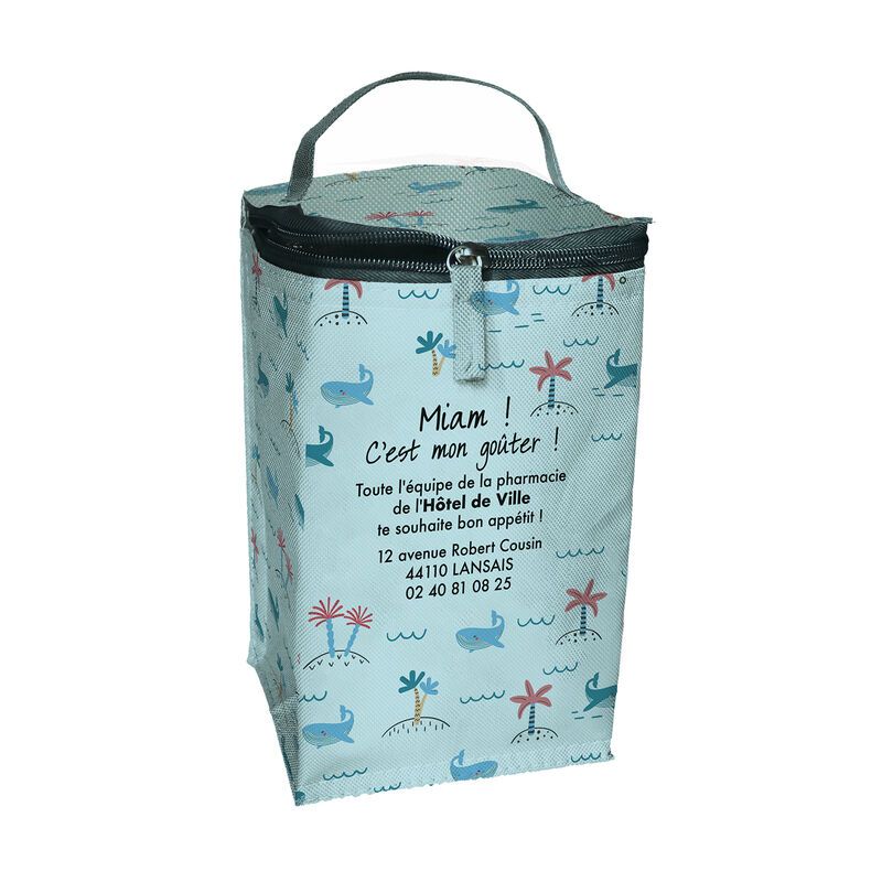 Sac isotherme - motif sous l'océan