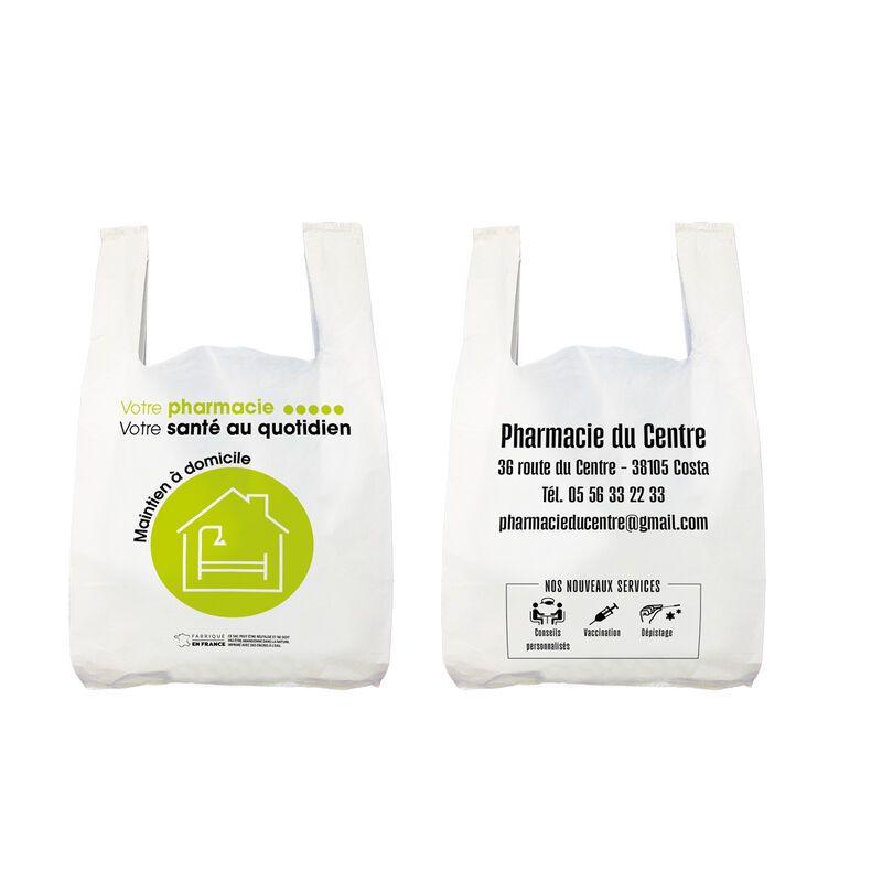 Sac bretelle recycle260+60+60x450 expanse maintien a domicilepersonnalisable