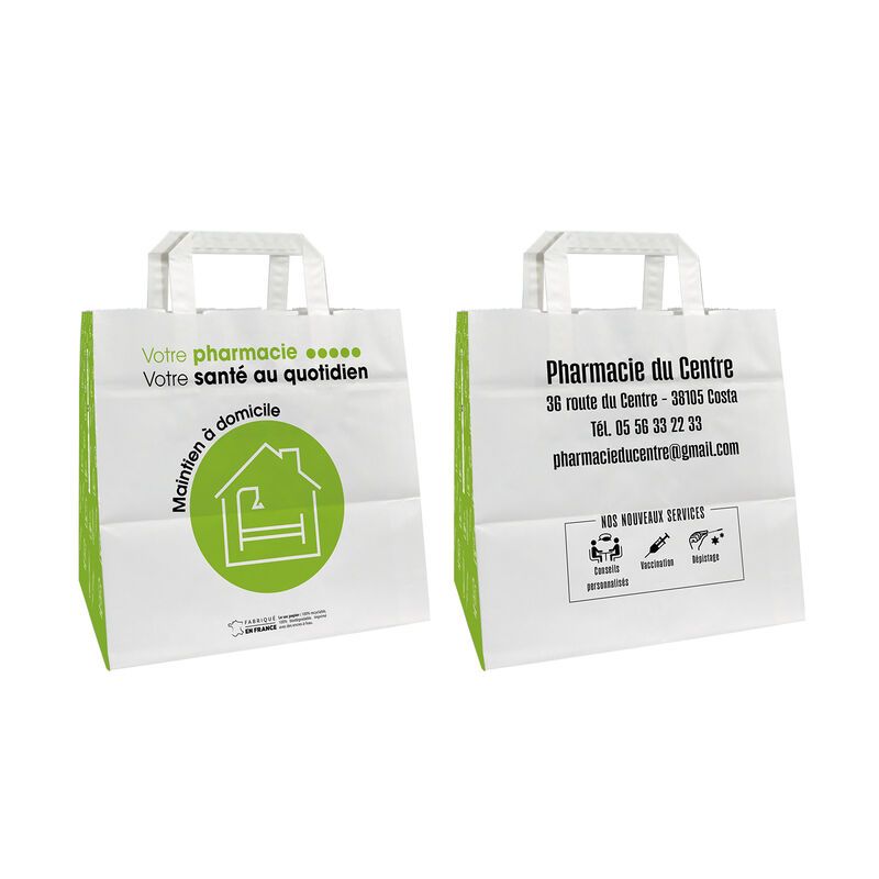 Sac p.plate 26+18x25+sfmaintien a domicile personnalisable