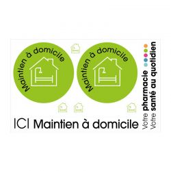 Adhesif mural maintien a domicile