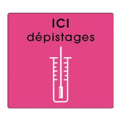 Adhesif de sol depistage