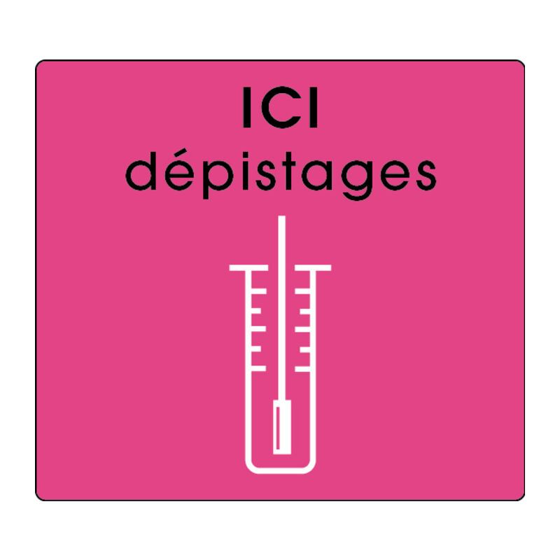 Adhesif de sol depistage