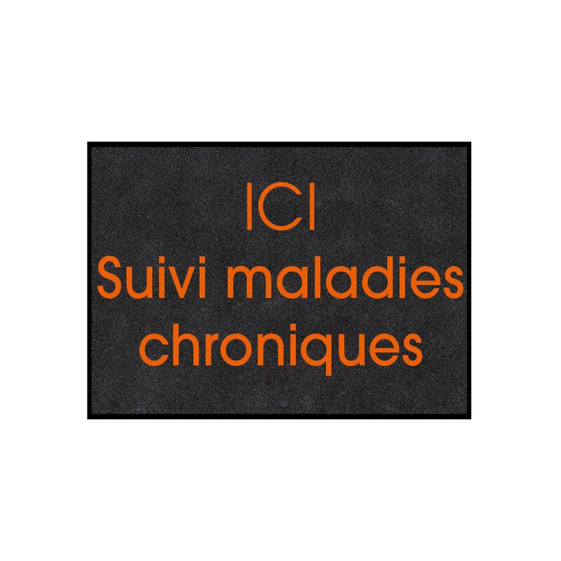 Tapis sol entreeinterieur maladies chroniques