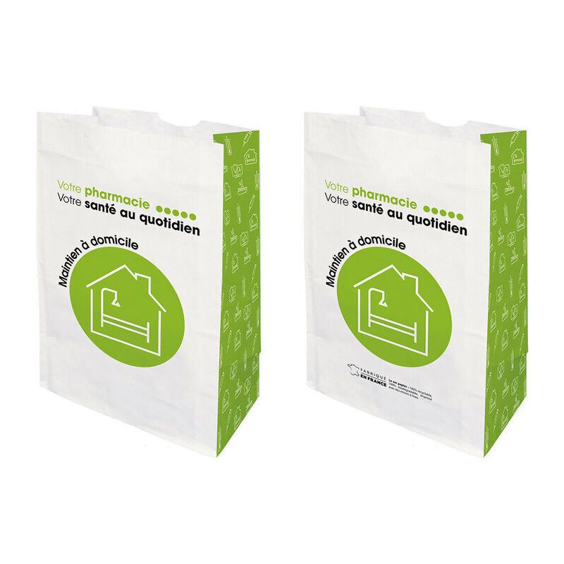 Sachet pharmacie en papier sos 18+12x29 - Maintien à domicile