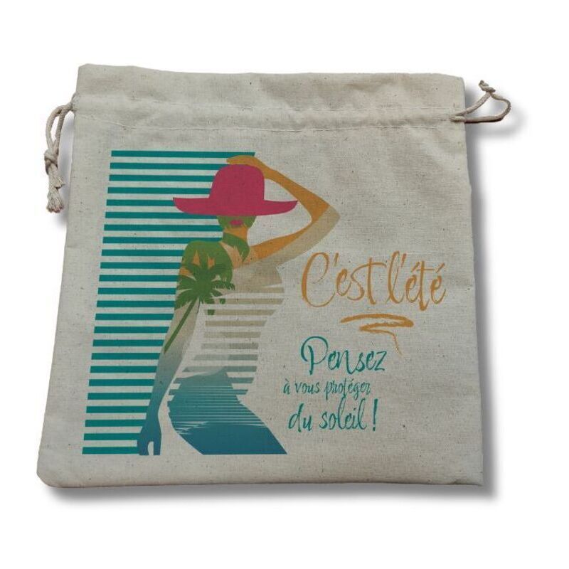 Sac à maillot de bain en coton
